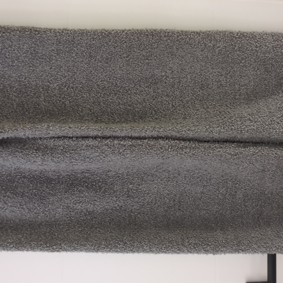 SKIMS Cozy Cabin Knit Wide Leg Athleasure Comfy Launge Gray Women's Pants L/XL - Picture 4 of 9